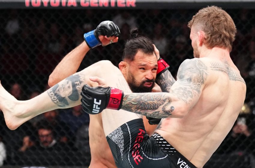  ‘Pereira will milk anything’: Pros react to suspicious fouls in Michel Pereira win at UFC Houston