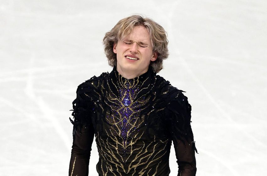  ‘Quad God’ Ilia Malinin beaten for first time in two years in stunning men’s skating final