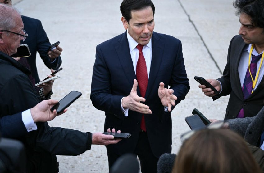  Rubio says Iran war to last weeks, no US ground troops needed