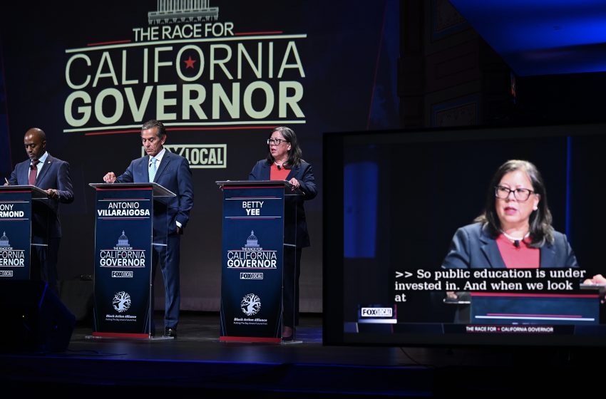  10 candidates are running for California governor
