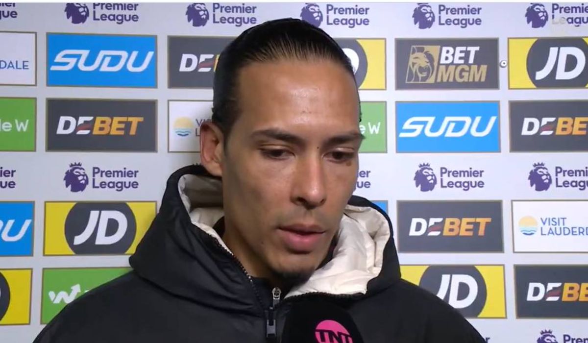 Virgil van Dijk post-match interview