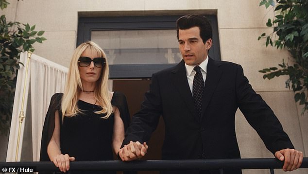 Artistic license: Darryl Hannah never stood on the balcony at Jackie's wake