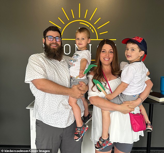 Pelling, pictured with her family, was diagnosed with grade-four IDH-mutant anaplastic astrocytoma ¿ an aggressive, incurable brain tumor