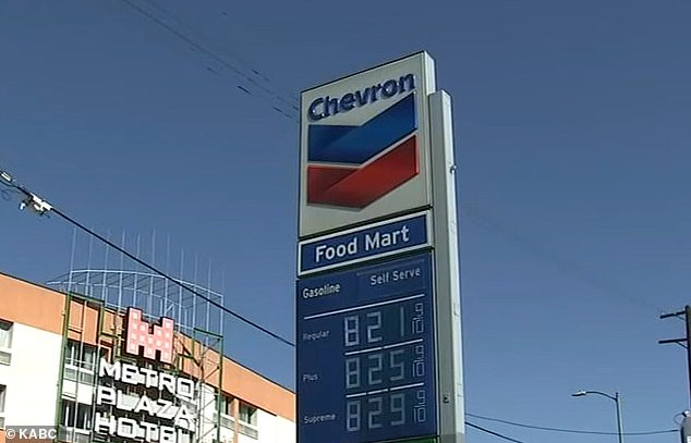 Gas prices across the United States surged to a national average of $3.47 per gallon, with California feeling the strain as prices climbed. At a Chevron station in downtown Los Angeles, prices were among the highest seen this week