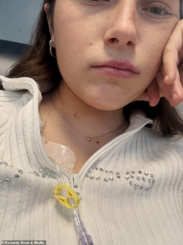 After undergoing chemotherapy, Sadowski will have a detailed scan later this month to confirm whether she is in remission