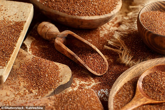 Teff, also spelled tef, is particularly popular among long-distance runners because its high iron content helps deliver oxygen-rich blood to muscles and other vital organs
