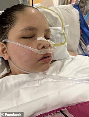 She was taken off the ventilator earlier this month