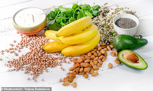 Nutritionists encourage people to eat a wide variety of foods as part of a balanced diet (stock image)