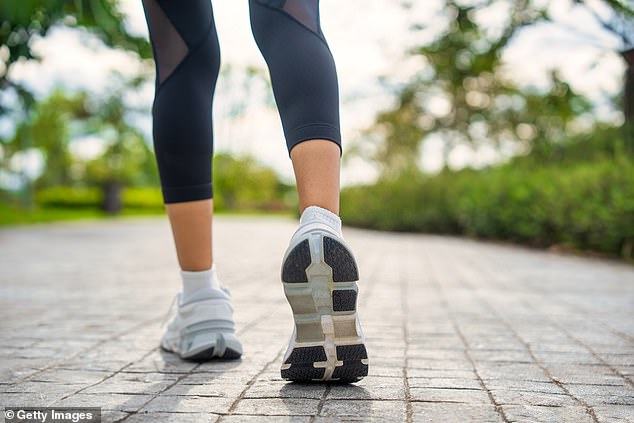  Walking for just 30 minutes a day could help ward off breast cancer, new research suggests