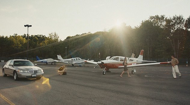 A blazing argument on the tarmac before their doomed flight to Martha's Vineyard