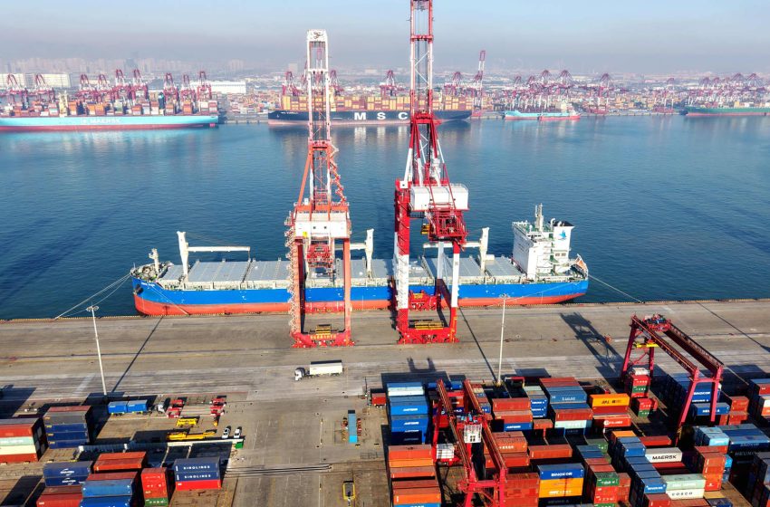  China exports sharply beat expectations as trade surplus in the first two months surges to highest on record