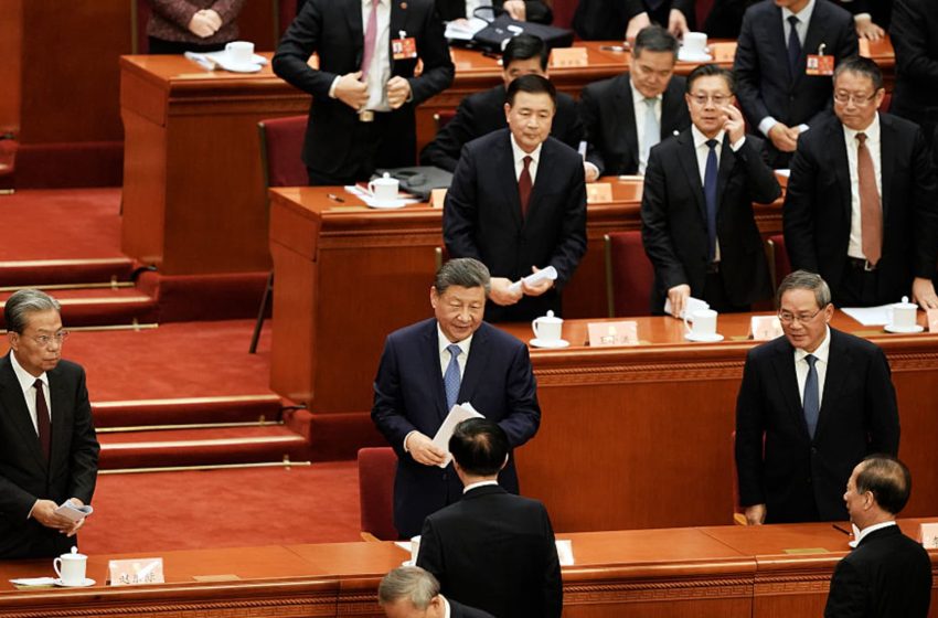  China sets lowest GDP growth target on record at 4.5% to 5%