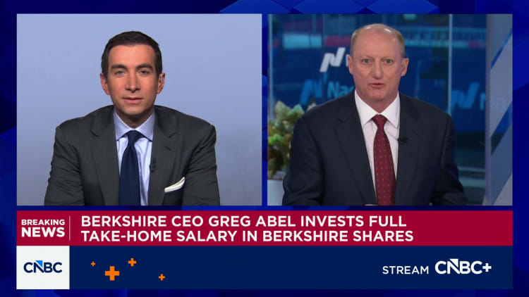 Berkshire CEO on investing salary in company stock: Absolute alignment with shareholders is critical