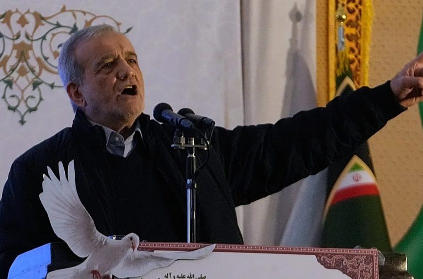  Iran’s president apologises for air strikes on Gulf countries in state TV address