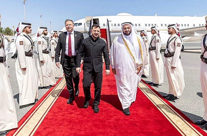  Qatar and Ukraine sign defence agreement as Zelenskyy’s Gulf tour shapes new partnerships
