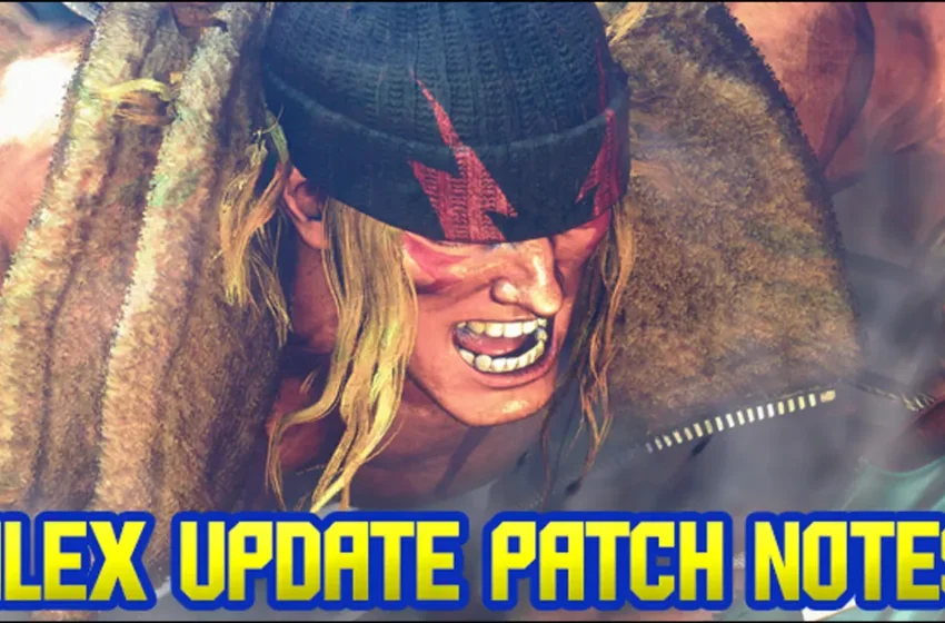  Street Fighter 6 Alex and balance update patch notes