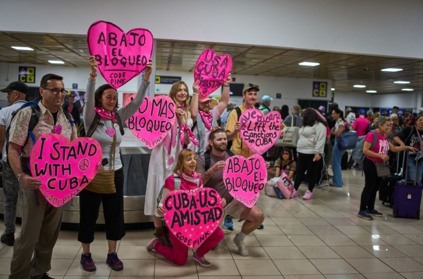  In Cuba, a ‘Solidarity Caravan’ Has Arrived
