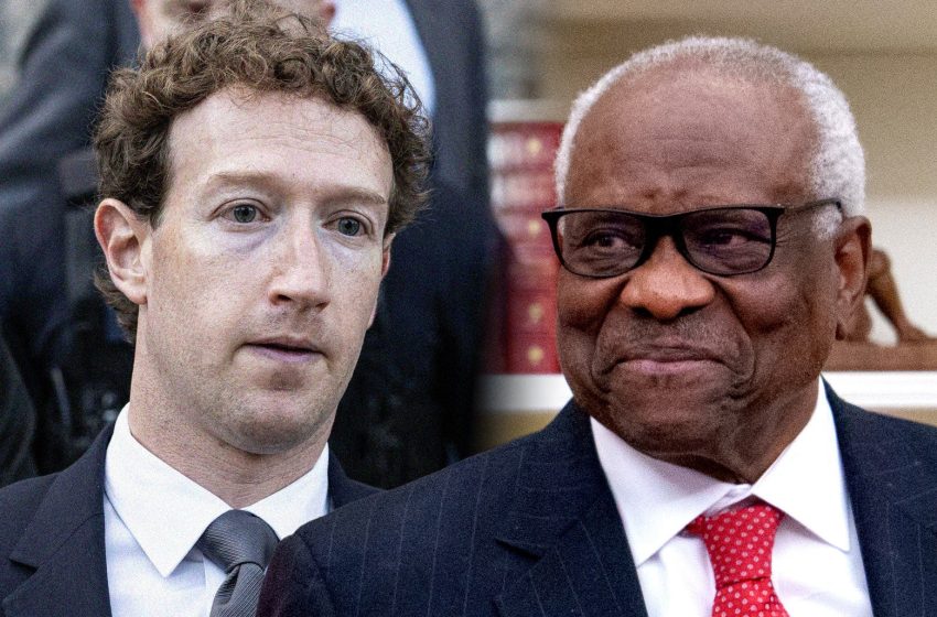  Clarence Thomas guided Meta and YouTube’s big court losses.
