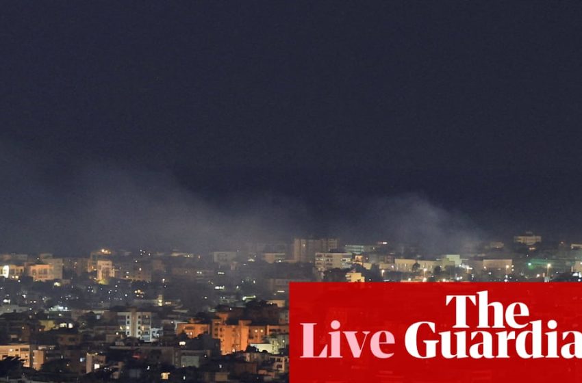  US-Israel war on Iran live: explosions heard in Gulf cities and Jerusalem; evacuations in Beirut as conflict spreads to Lebanon | US-Israel war on Iran