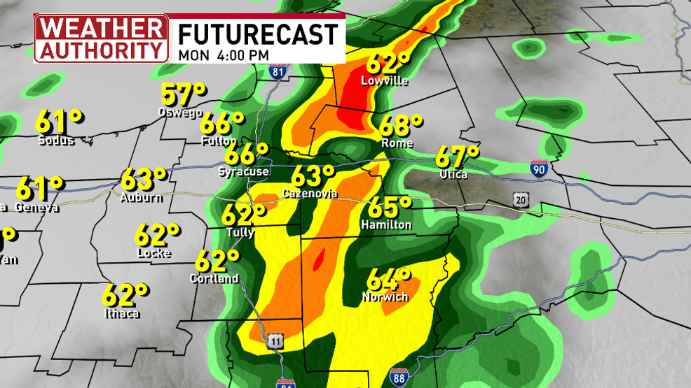 FUTURECAST 4 PM MONDAY