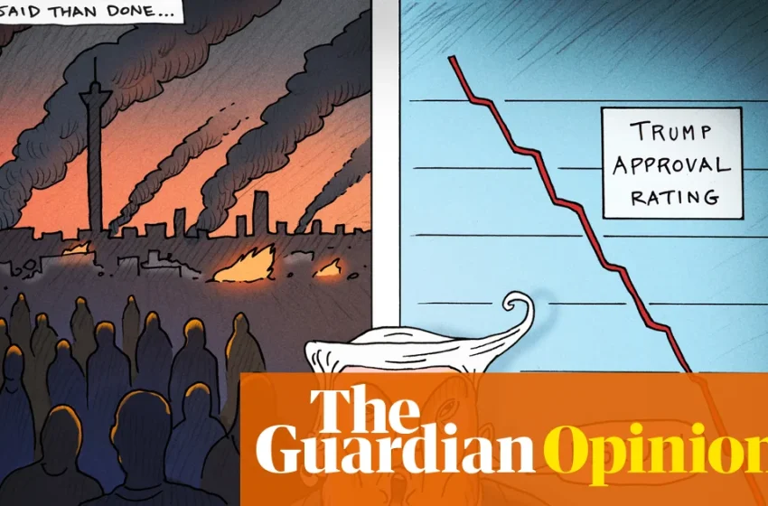  Jason White on US-Israeli strikes on Iran – cartoon – The Guardian