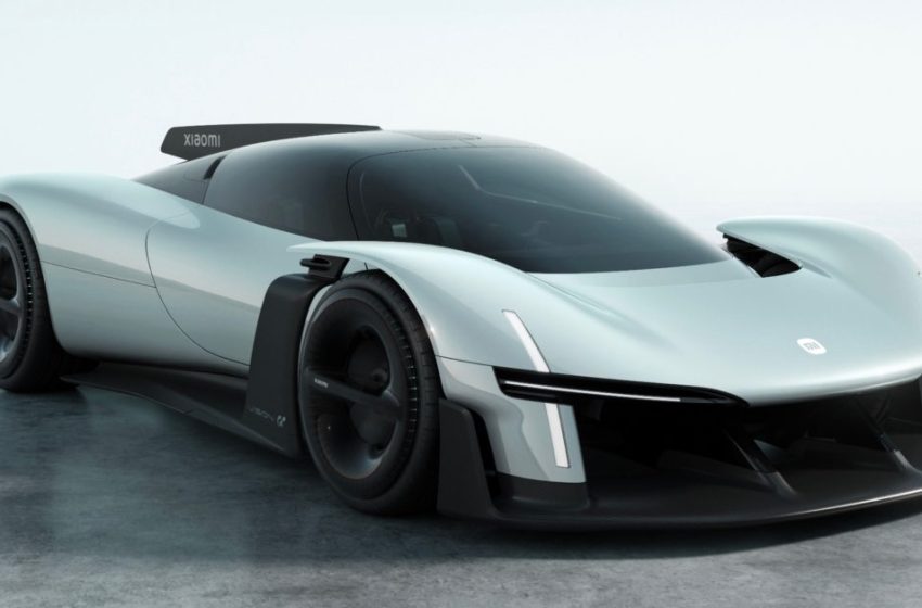  Xiaomi unveils Vision GT electric supercar concept, with a twist