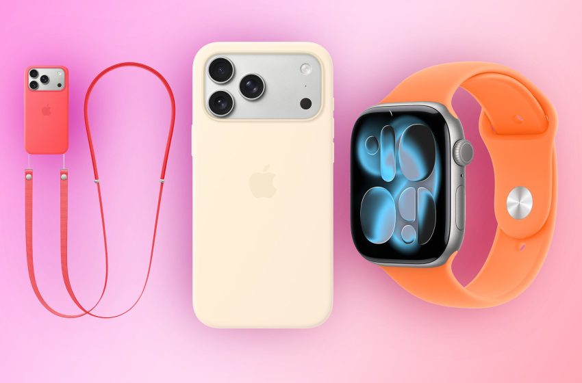  Apple Releases iPhone Cases, Apple Watch Bands, and Crossbody Strap in New Colors