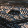 The Pentagon is seen from an airplane, Monday, Feb. 2, 2026, in Washington.