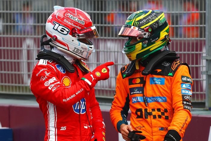 Charles Leclerc, Ferrari, Oscar Piastri, McLaren