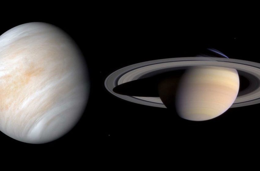  Look up Sunday after sunset as Venus and Saturn meet in evening twilight