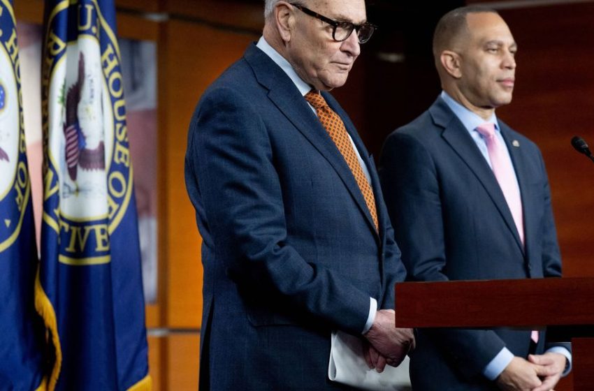  Coalition Demands Schumer, Jeffries Step Down Over Failure to Fight ‘War-Crazed’ Trump