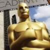 An Oscar statue appears outside the Dolby Theatre ahead of the 2015 ceremony. But who is he really?