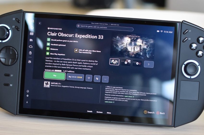  Xbox Full Screen Experience shows a potential glimpse of how Project Helix will work – though right now, it’s a flawed PC platform