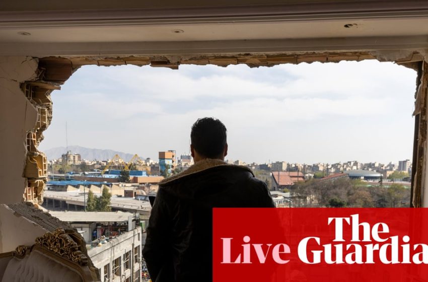  Middle East crisis live: Trump ‘surprised’ Iran has targeted Gulf countries and claims US ‘decimated’ Kharg Island | US-Israel war on Iran