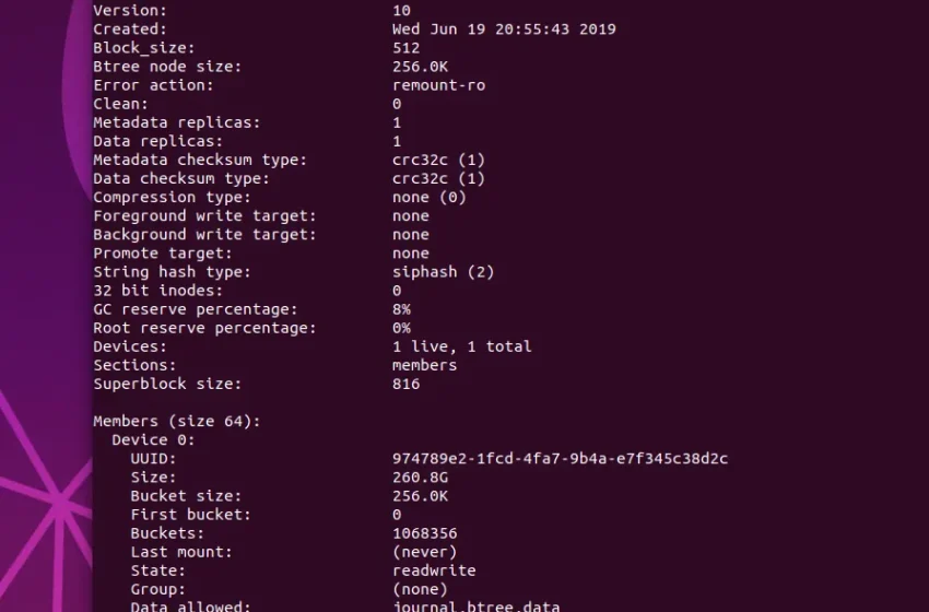  Bcachefs 1.37 Released With Linux 7.0 Support, Erasure Coding Stable & New Sub-Commands