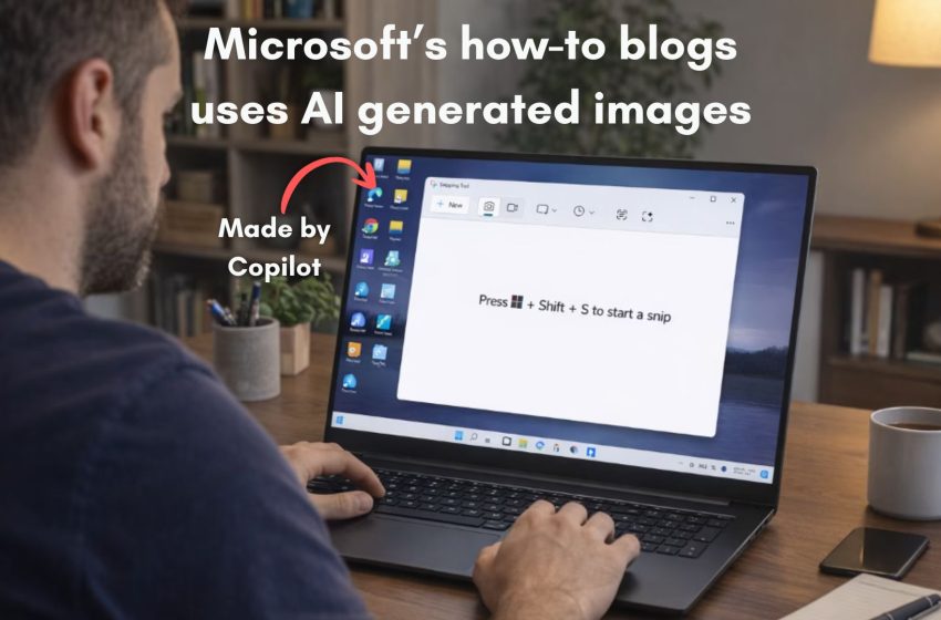  Microsoft is using AI slop to promote Windows 11 features, and it’s painfully obvious
