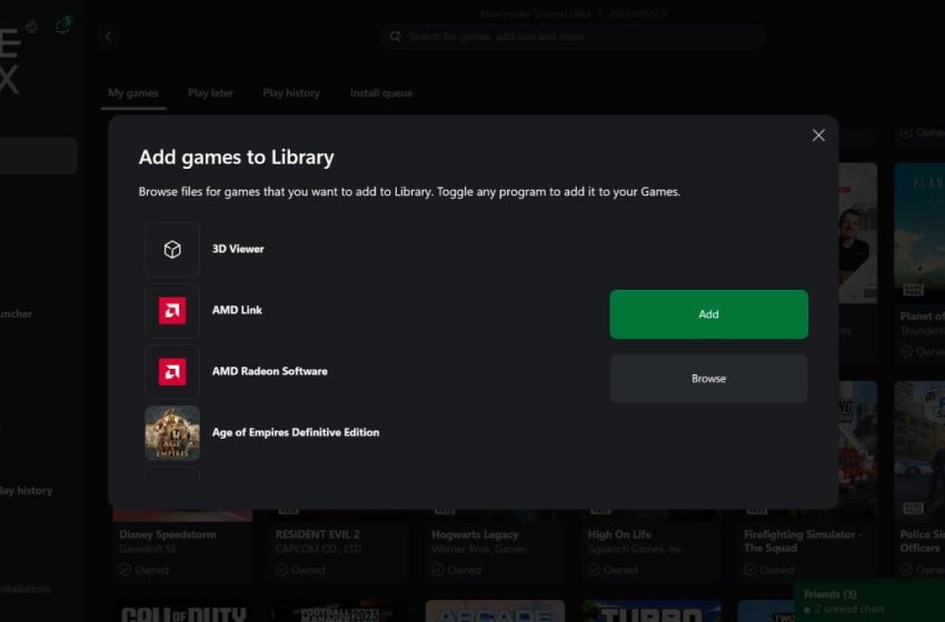  With Project Helix On The Horizon, Xbox Is Now Letting You Add Games Manually On PC