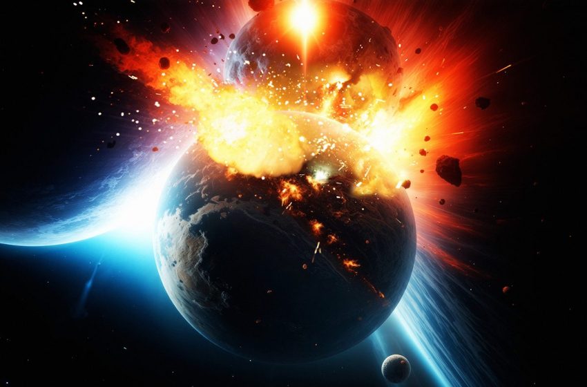  “It went completely bonkers…” Astronomers witness two planets colliding around a distant star