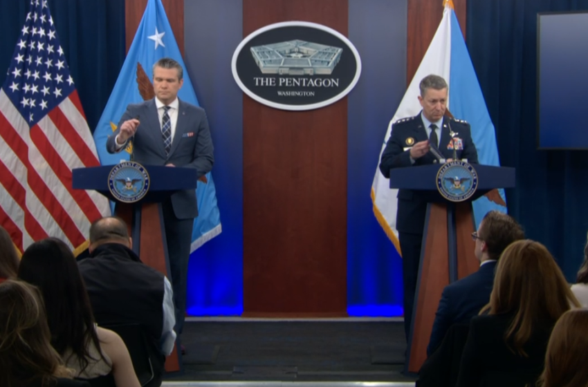  Pete Hegseth says “largest strike package yet” coming today in Iran war