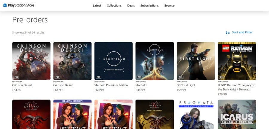 Xbox's Starfield Is Already One Of The Top Three Pre-Orders On PS5