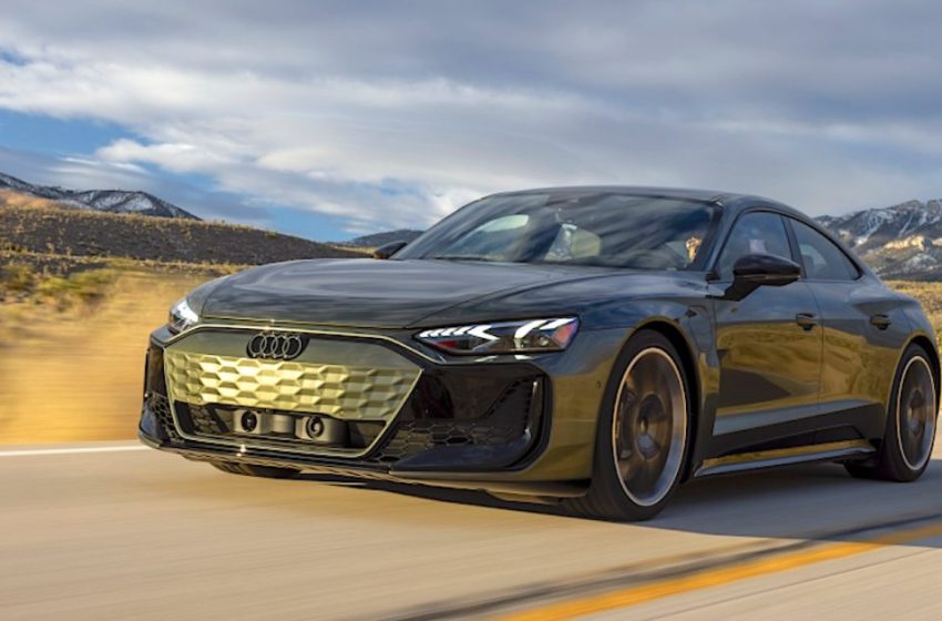  stupid fast Audi RS e-tron GT gets $50,000 price cut
