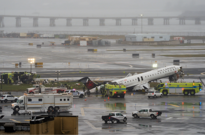  Flight attendant thrown from Air Canada plane survives in a ‘total miracle’
