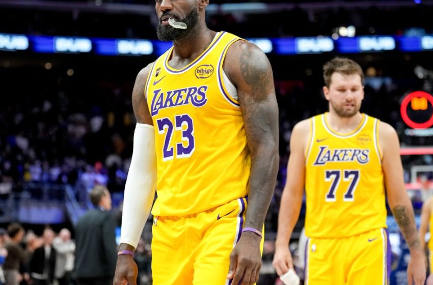  Grades for LeBron, Luka Dončić, Austin Reaves in Lakers loss vs Pistons
