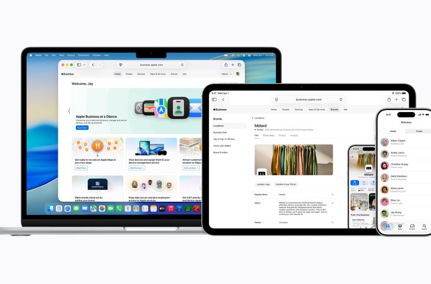  Apple Unveils ‘Apple Business’ All-in-One Platform