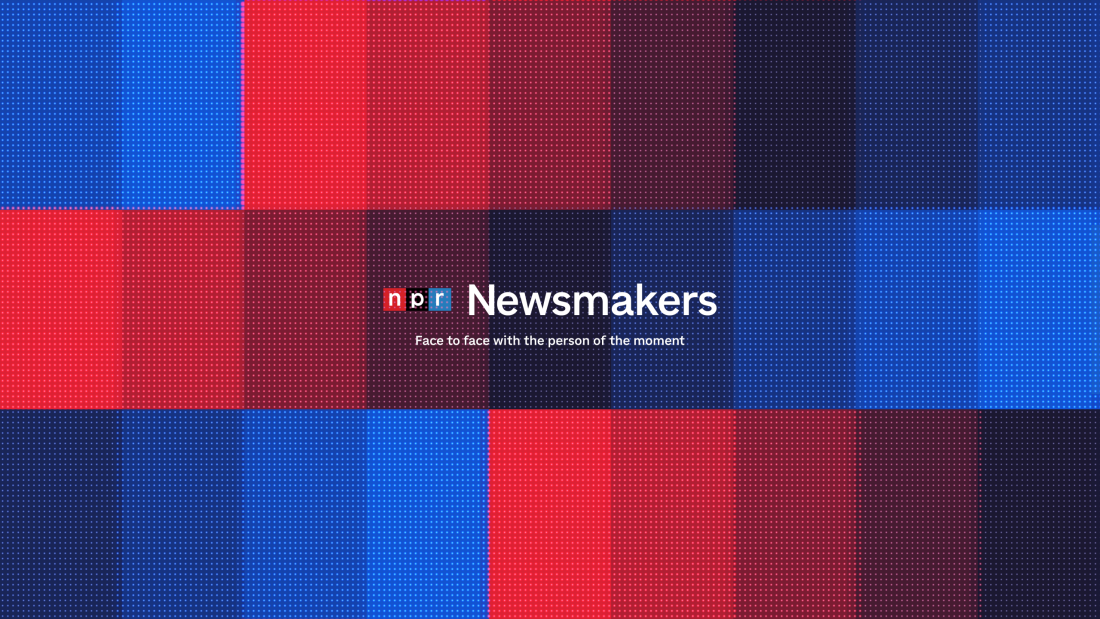 NPR's Newsmakers is a new video podcast and cross-platform show bringing audiences in-depth conversations with the most important voices of the moment.