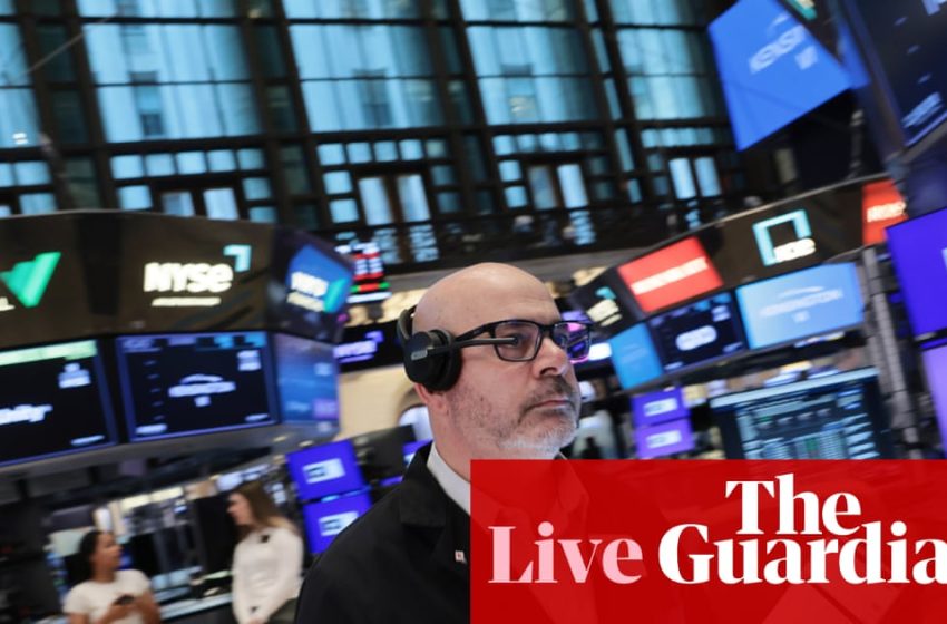  Wall Street hits six-month low as Trump ‘appears to lose his grip on markets’ – as it happened | Business