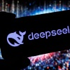 A DeepSeek artificial intelligence logo on a mobile, arranged in Riga, Latvia, on Monday, Jan. 27, 2025.