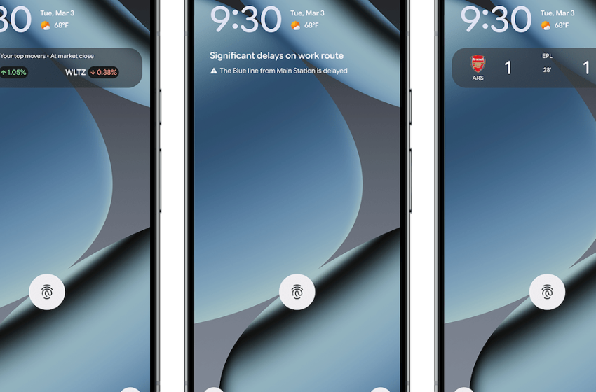  Google Pixel rolls out Transit mode, real-time At a Glance commute