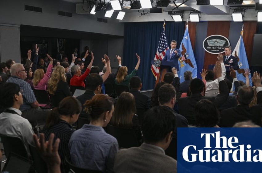  ‘What’s going on?’: US judge calls aspects of new Pentagon press policy ‘weird’ | Trump administration