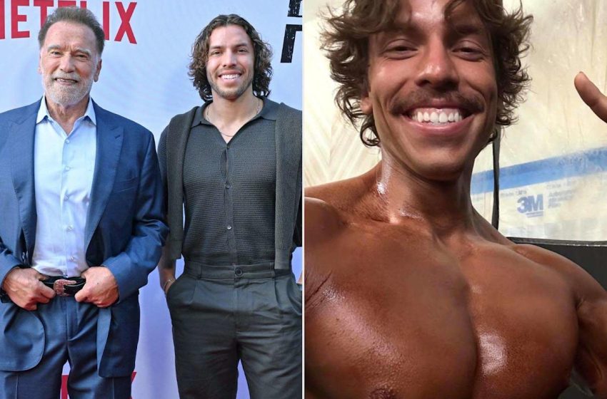  Arnold Schwarzenegger’s Son Joseph Baena Wins His First Bodybuilding Competition